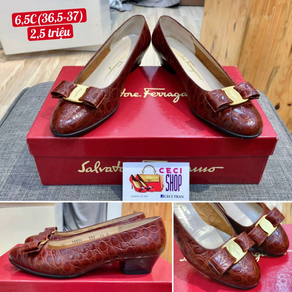 Giày Salvatore Ferragamo Vara