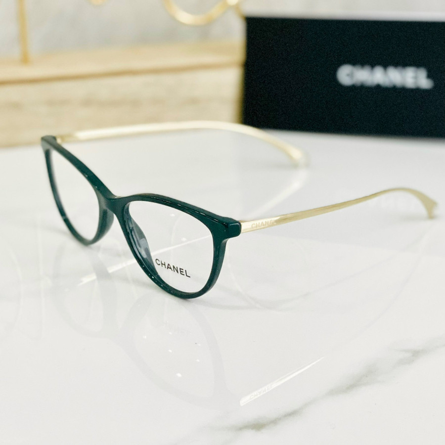 Kính cận chanel gọng xanh