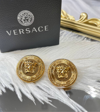 Khuyên tai Versace bản 3cm
