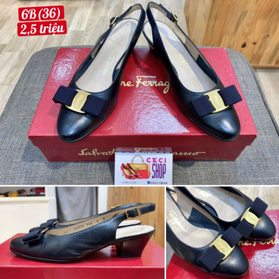 Giày Salvatore Ferragamo Vara Slingback