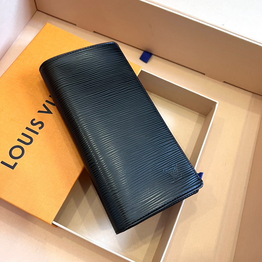 LV EPI LEATHER BRAZZA WALLET