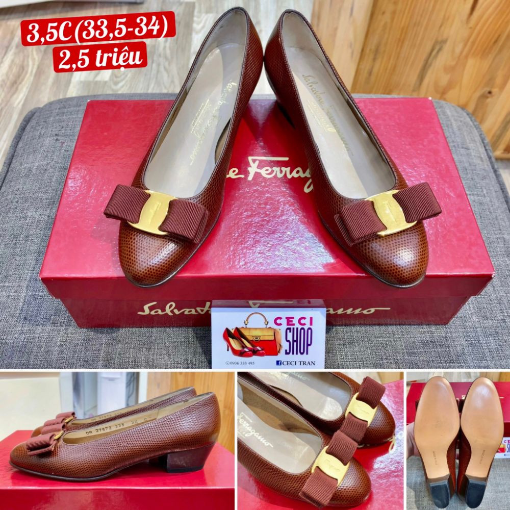 Giày Salvatore Ferragamo Vara