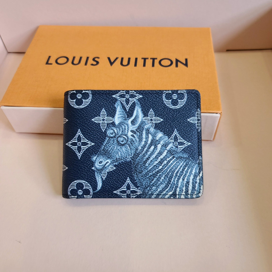 Louis Vuitton Chapman brothers zebra wallet