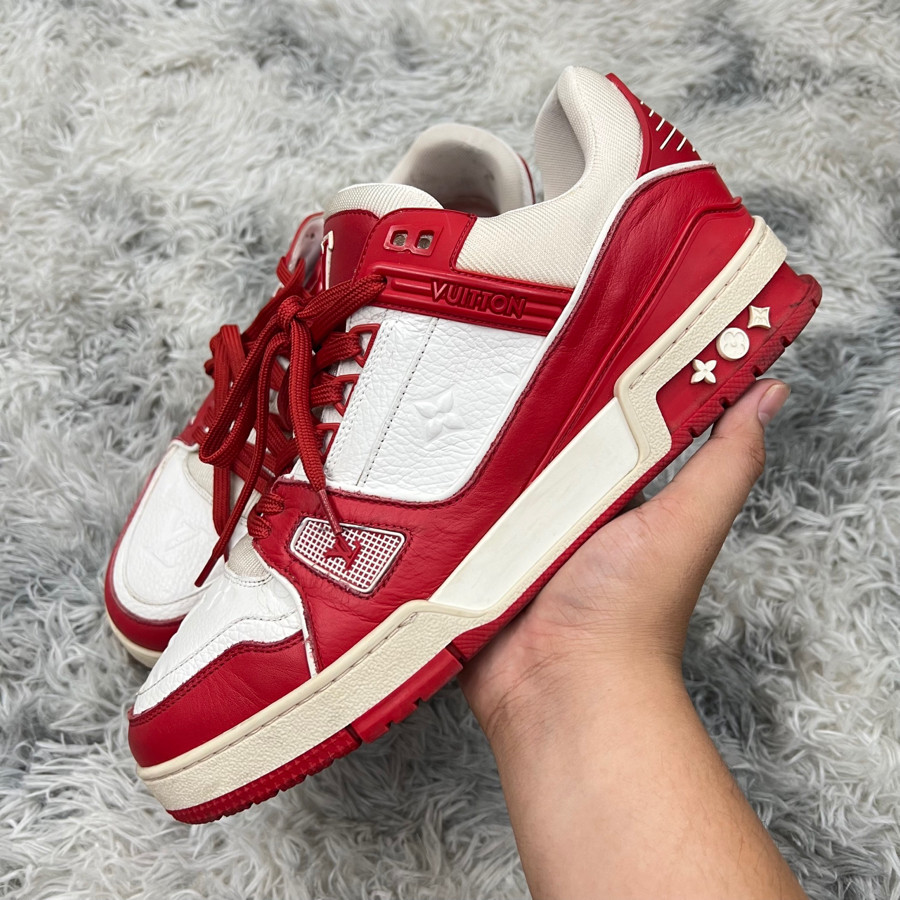 LV sneaker red