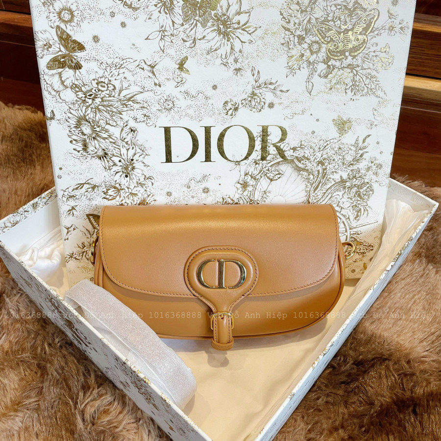 Dior Bobby East-West Camel New 100%