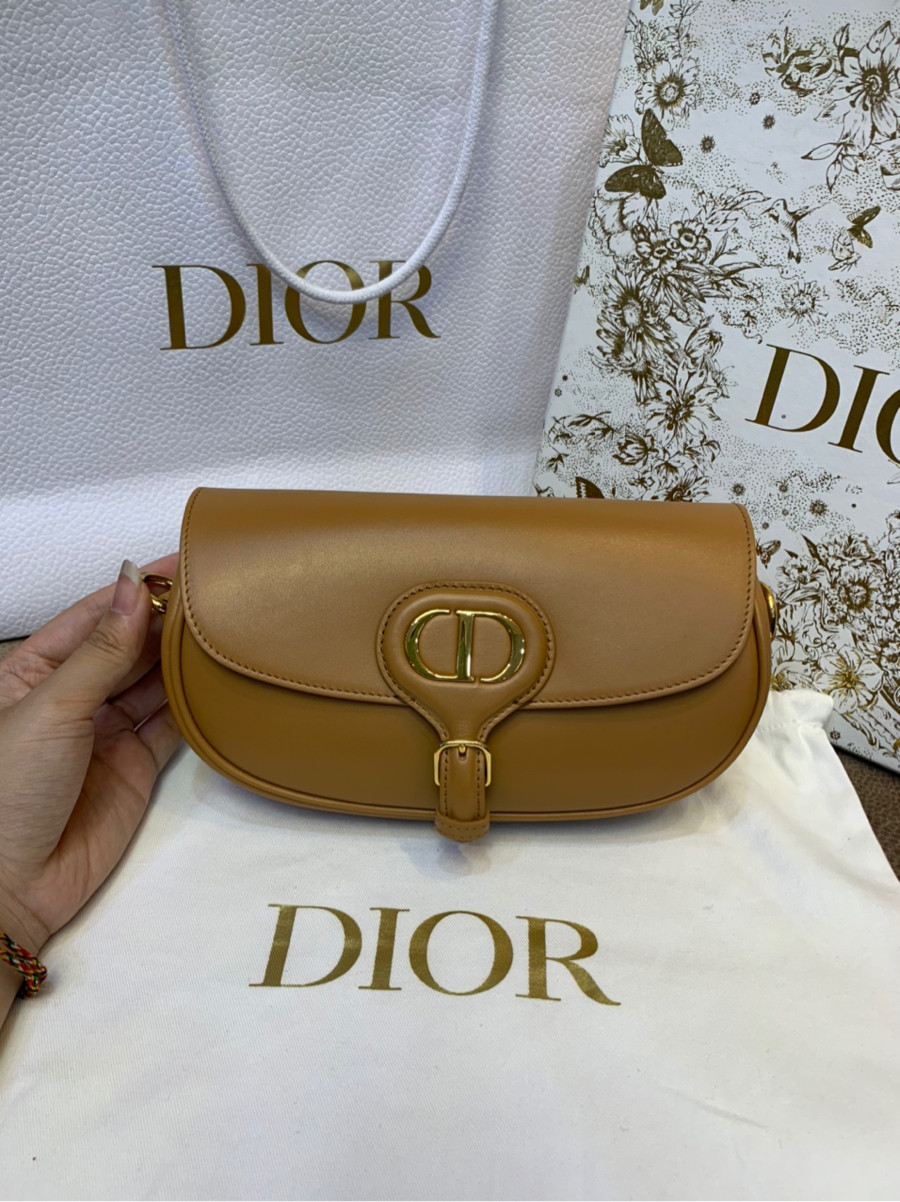 Dior Bobby East-West Camel New 100%