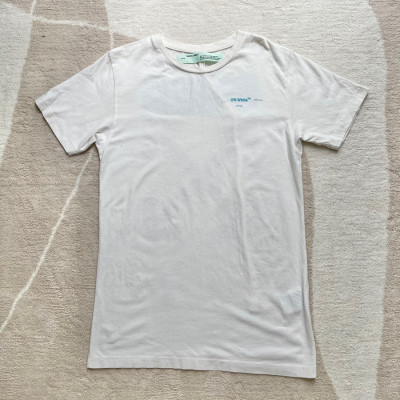 Tee off white trắng size S