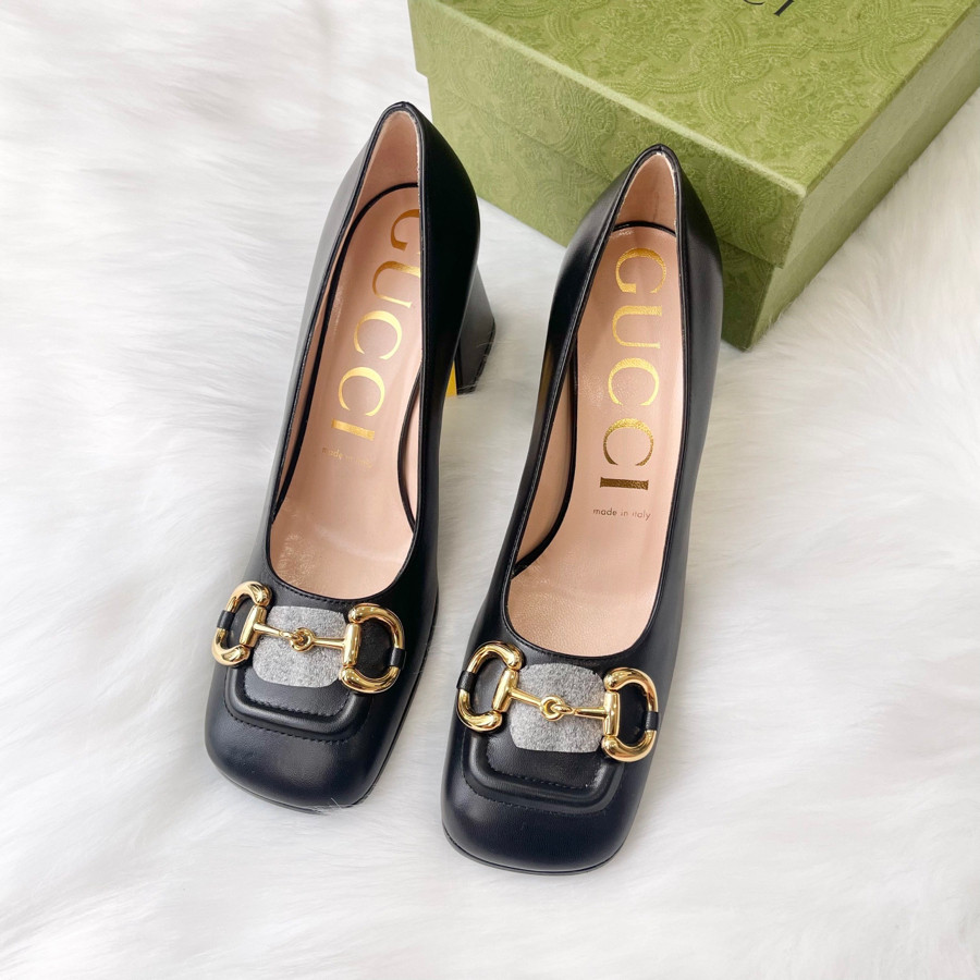 Guốc gucci đen size 38.5