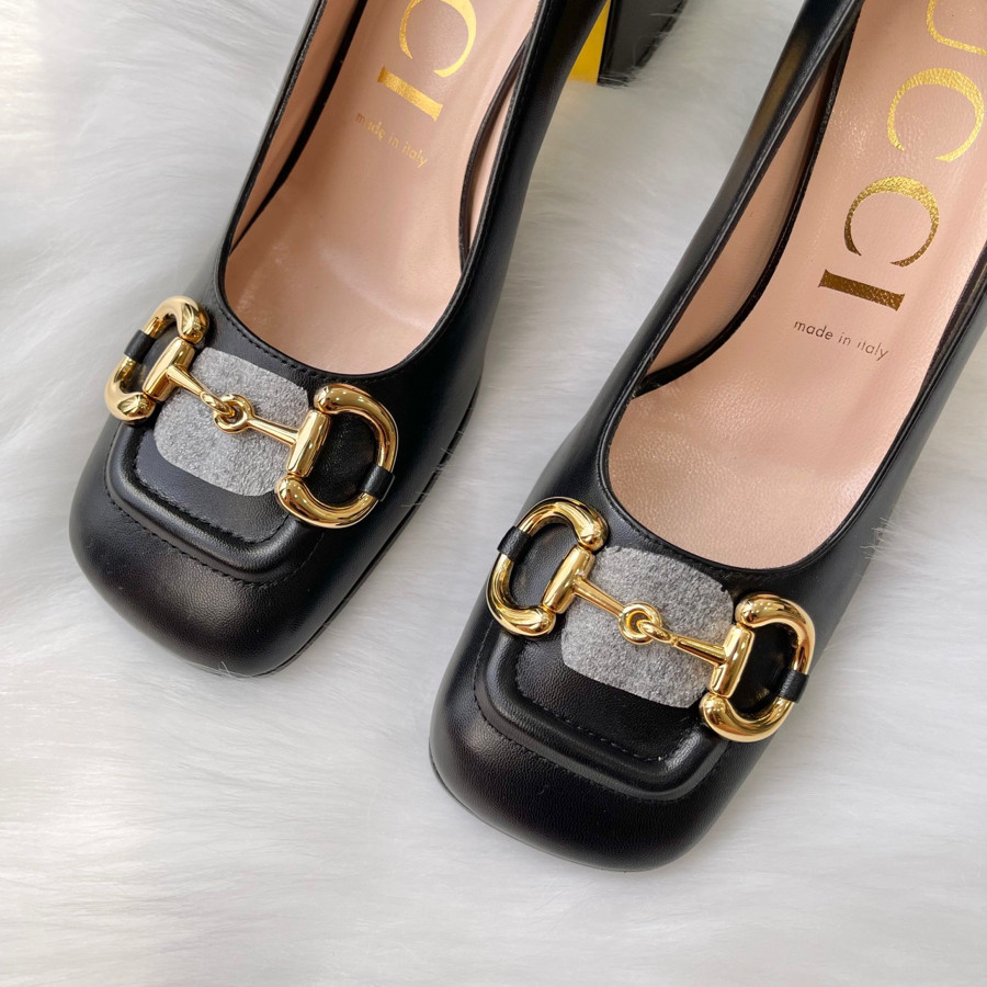 Guốc gucci đen size 38.5