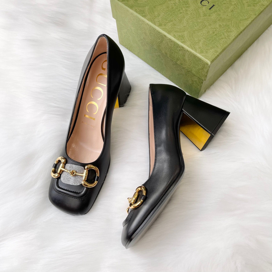 Guốc gucci đen size 38.5