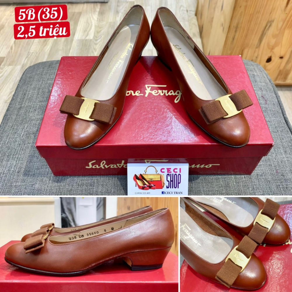 Giày Salvatore Ferragamo Vara