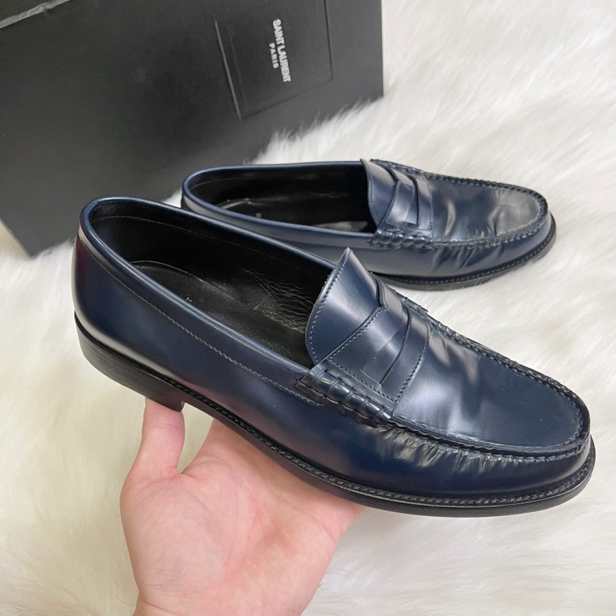 Loafer s.l.p navy size 40 - 98% fullbox