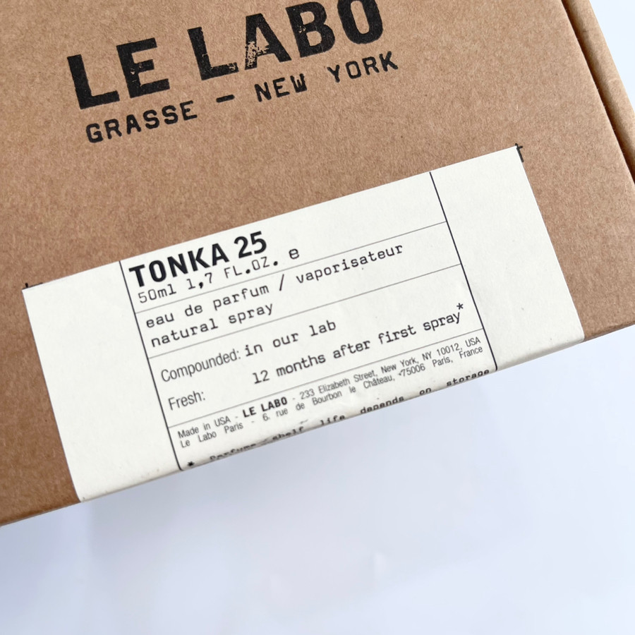 Nc hoa le labo tonka 25 / 50ml - new seal