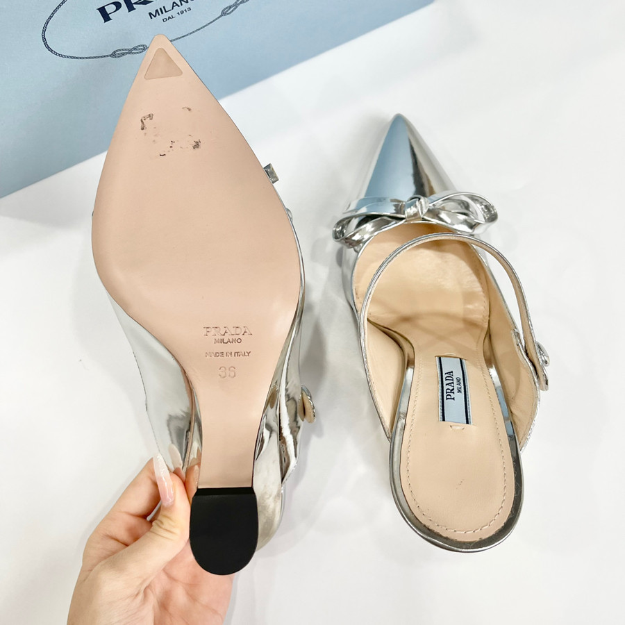 Guốc pra.da size 36 - new trưng bày fullbox