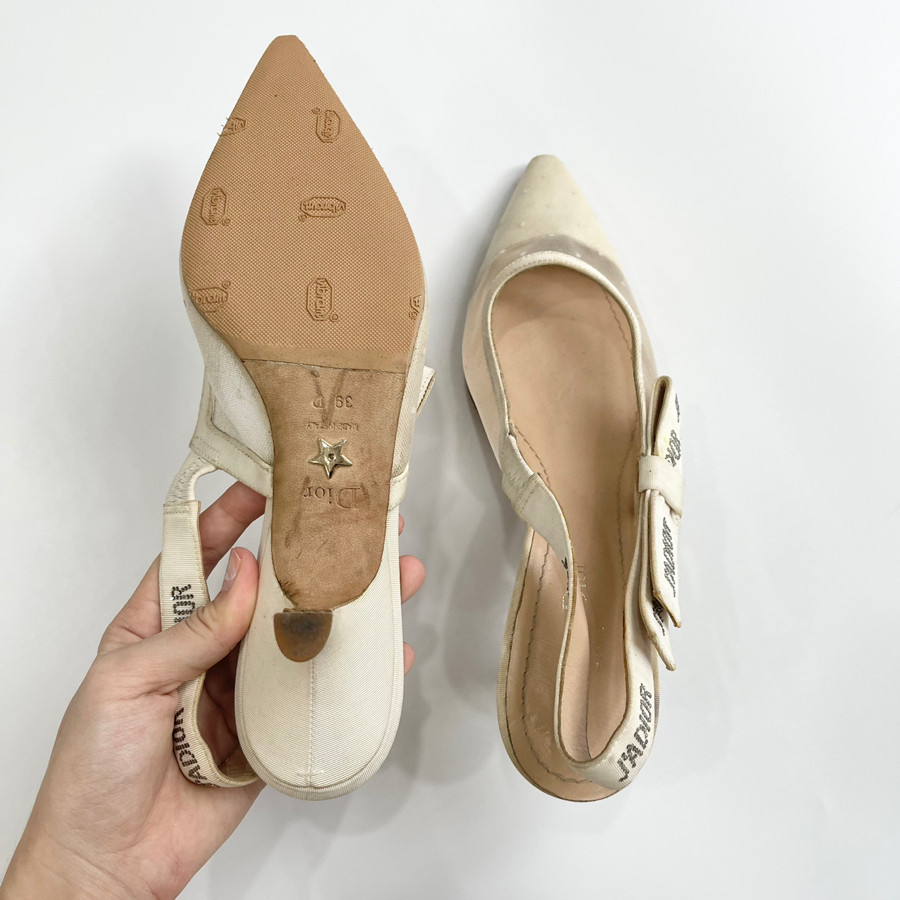 Guốc di.or slingback size 39 - 97% only