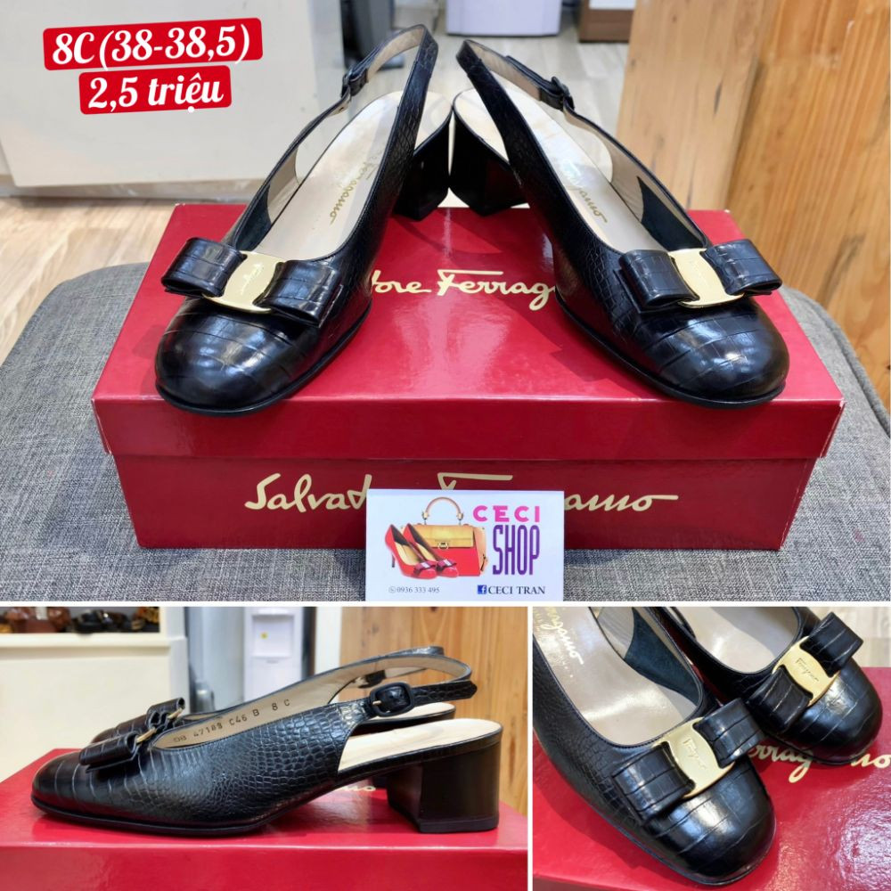 Giày Salvatore Ferragamo Liceo Slingback