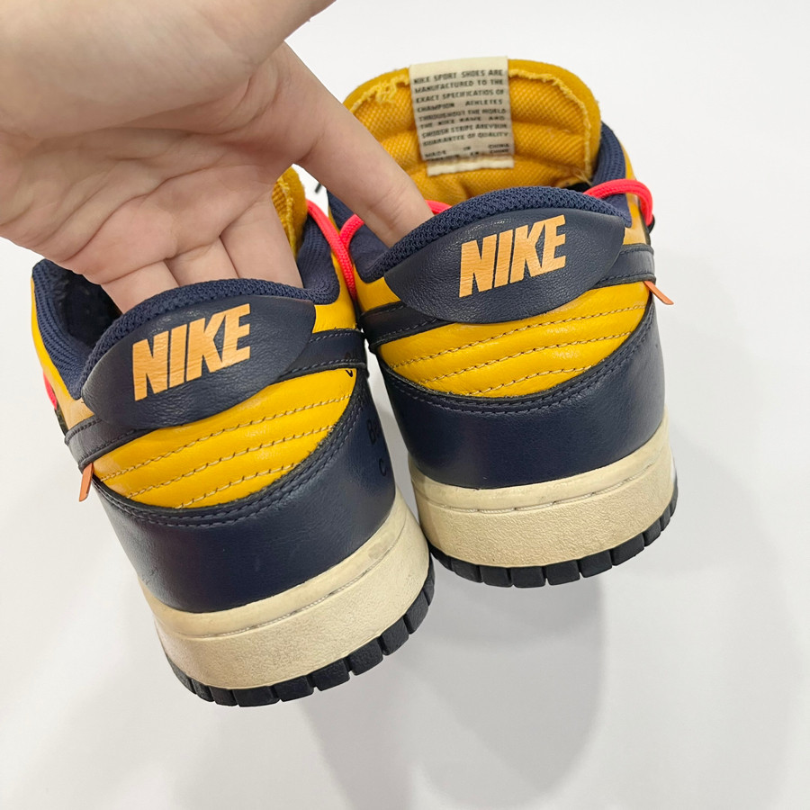 Dunk x ow vàng size 42 - 96% only