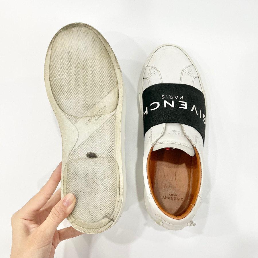 Slip on g.v.c đen size 40 - 97% only có dán sole