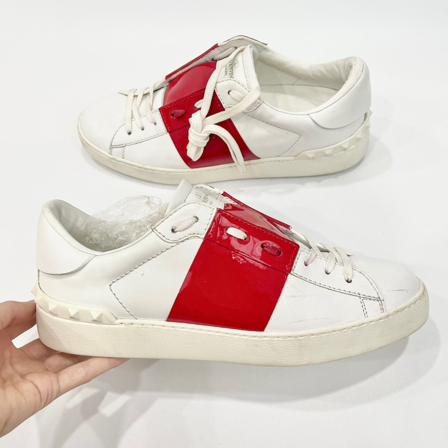 Snkr vltn strap đỏ size 40 - 97% only