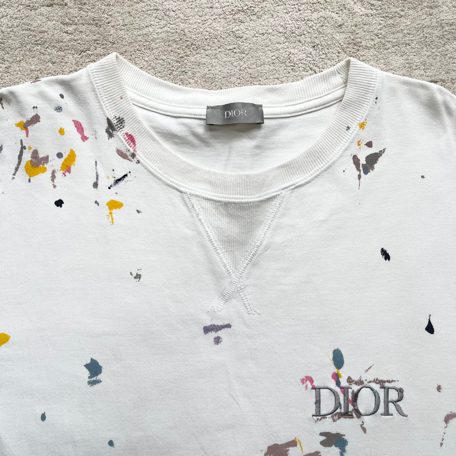 Tee d.i.o.r trắng size xl - 98%