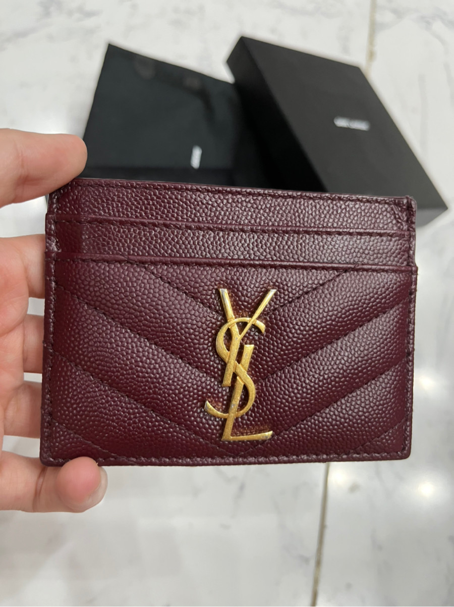 Card holder YSL