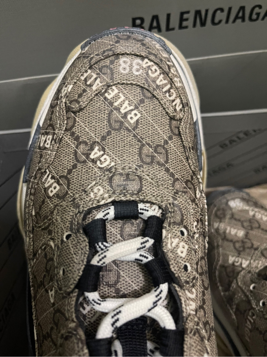 Giày Gucci x Balenciaga Triple S size 38