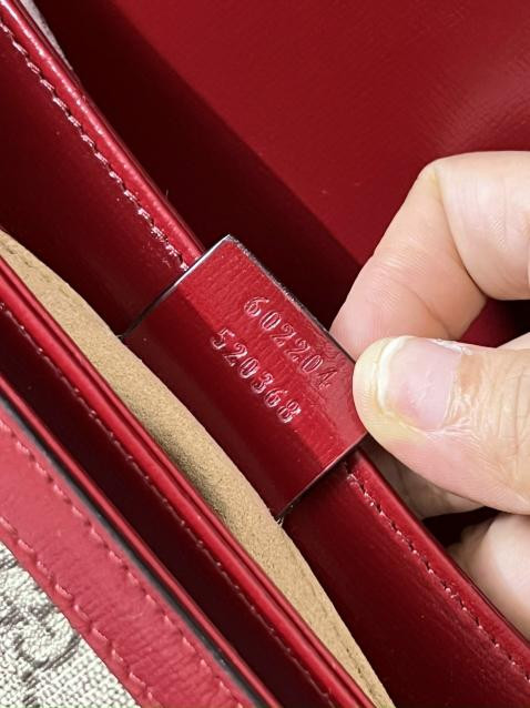 Túi Gucci Horsebit 1955 Shoulder Red GG Supreme ‎602204-92TCG-8561