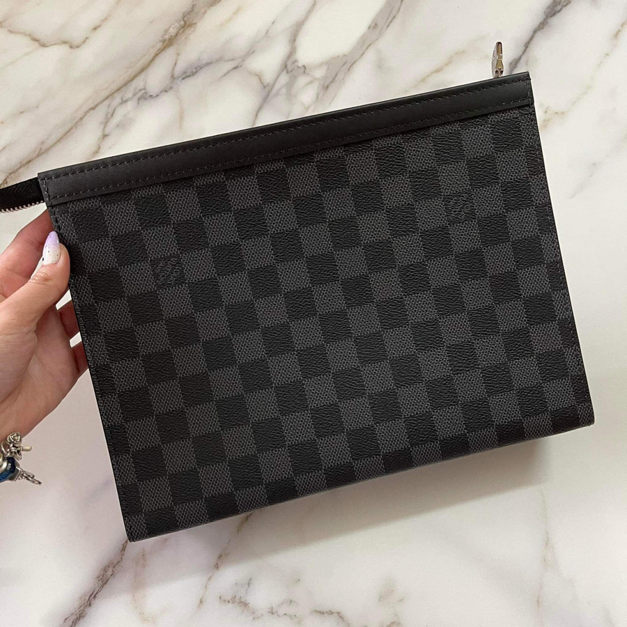 Clutch mono,damier