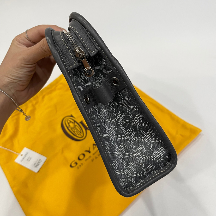 Clutch Goyard xám