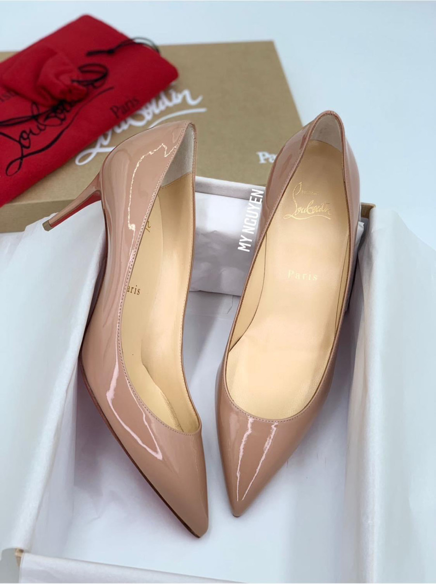 LOUBOUTIN Kate nude - 7cm ( size 36 - 36.5 )