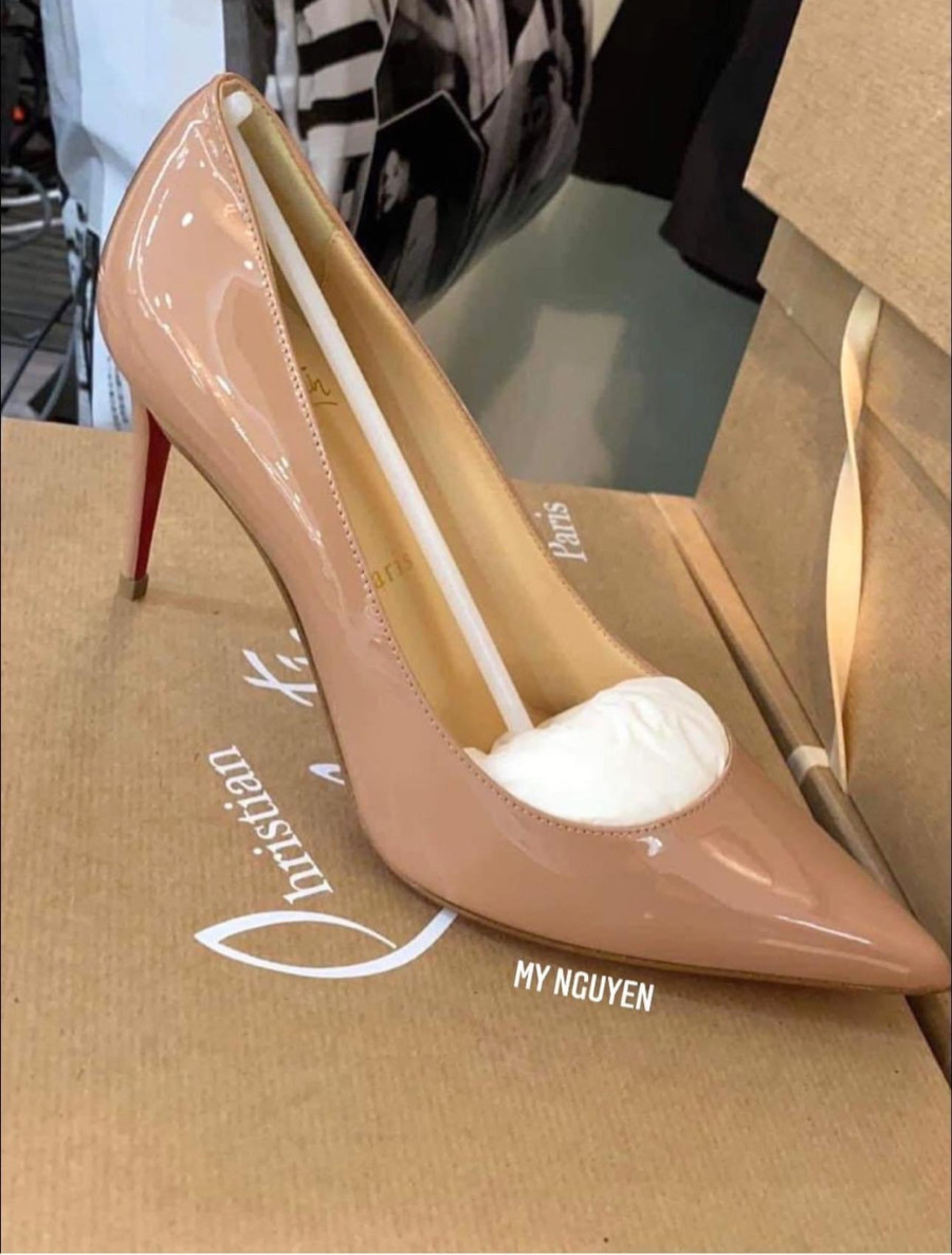 LOUBOUTIN Kate nude - 7cm ( size 36 - 36.5 )