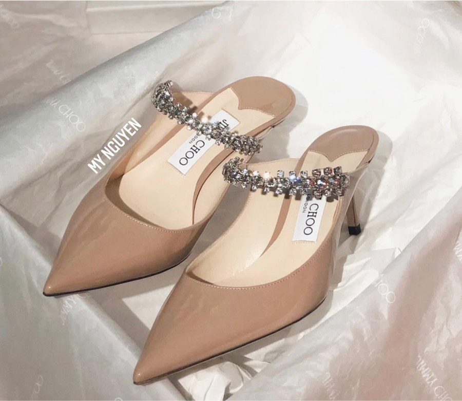 JIMMY CHOO Mules cao 6.5cm - size 35 - 35.5 - 36