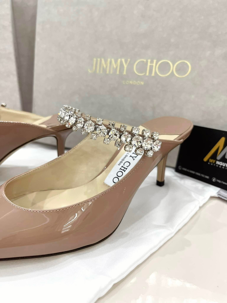 JIMMY CHOO Mules cao 6.5cm - size 35 - 35.5 - 36