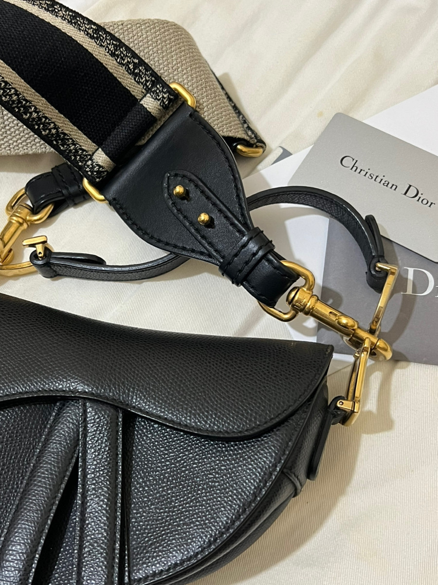 Dior saddle bag sz Mini with Strap