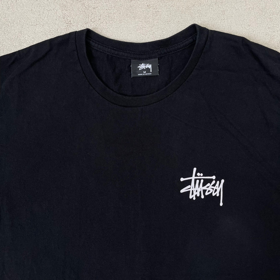 Tee stussy chữ size M - 97%