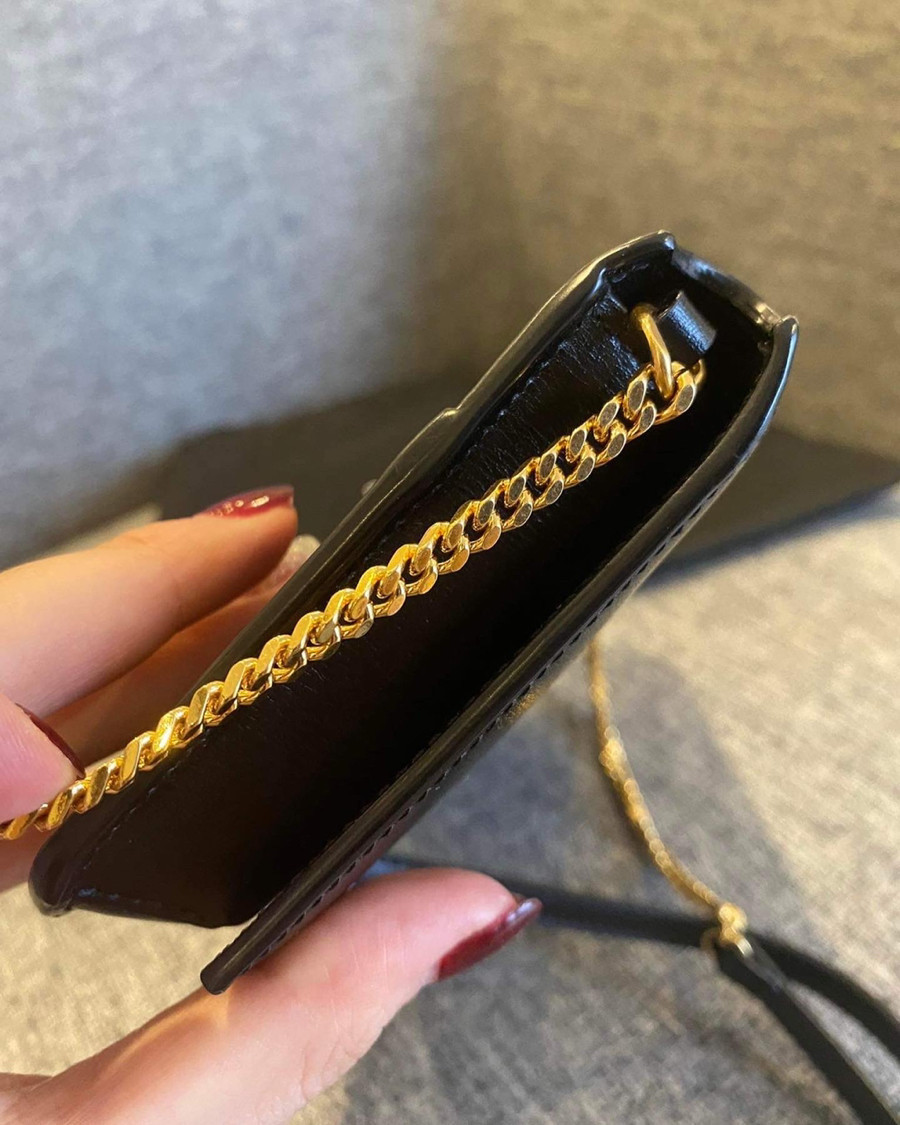 Ysl phone holder with strap