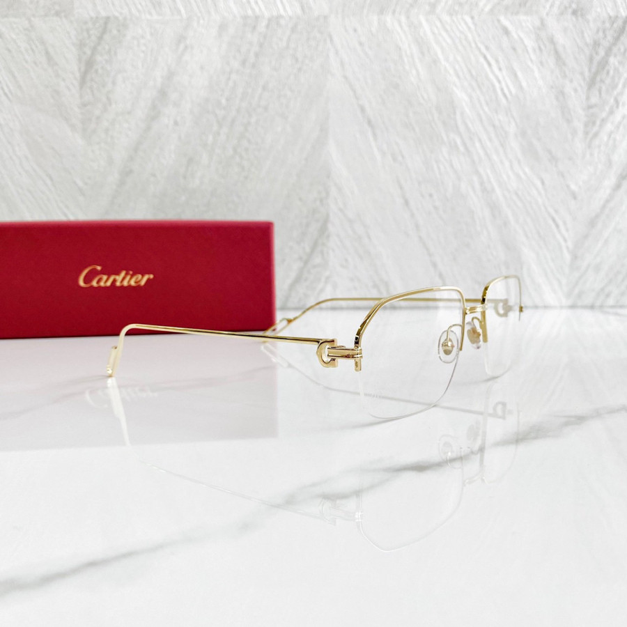 Kính cận Cartier unisex mạ vàng , đẳng cấp ✨