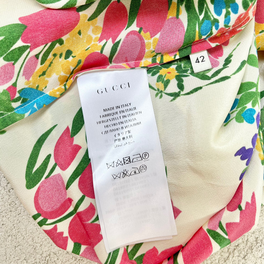 Đầm G.C hoa size 42 - new tag