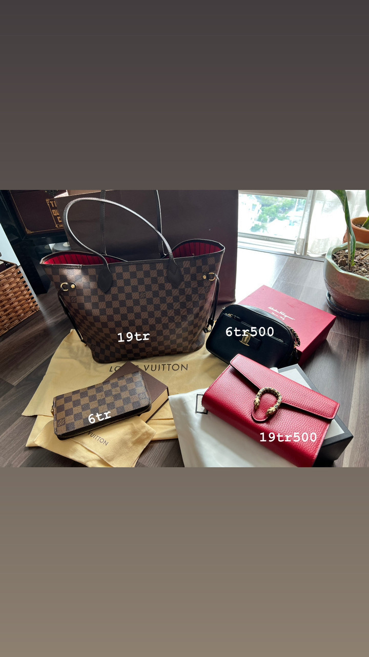 LV Neverfull +  Zippy Wallet