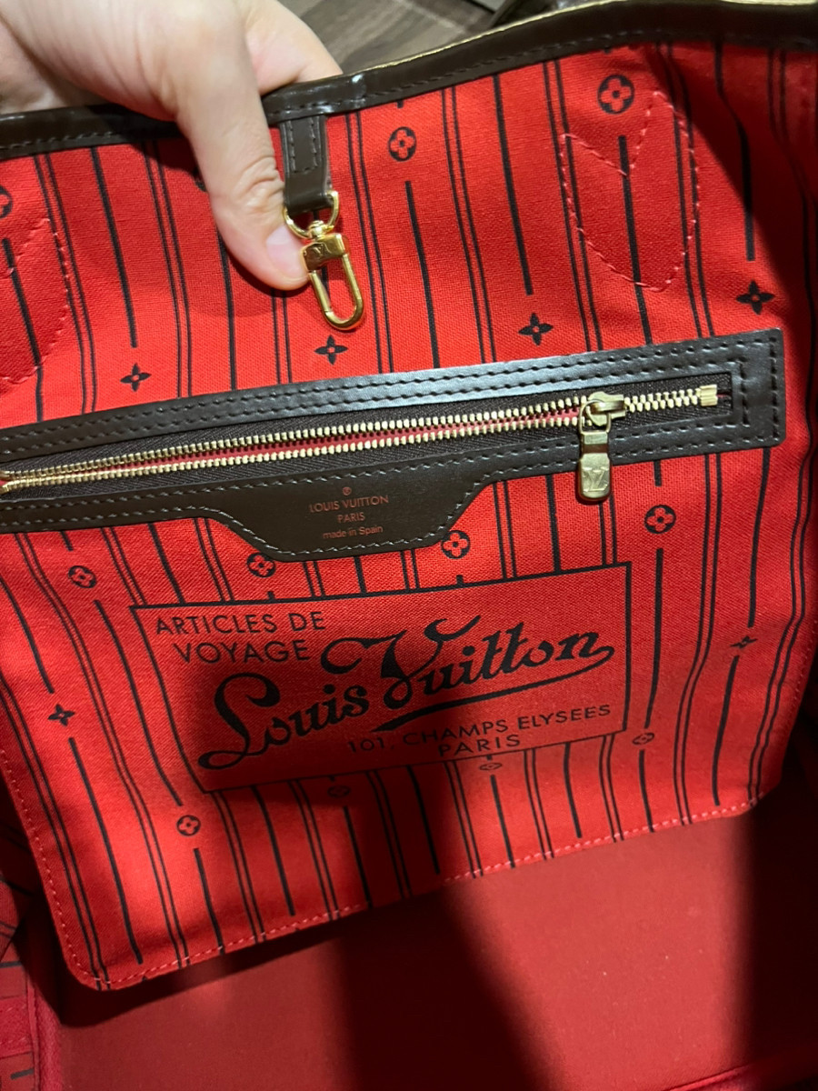 LV Neverfull +  Zippy Wallet