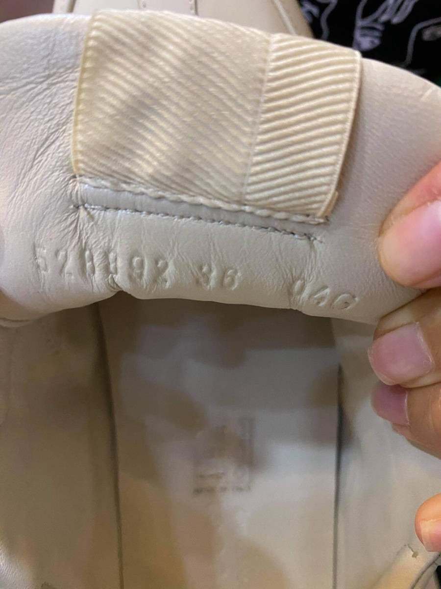 Gucci sneaker fake logo sz 36