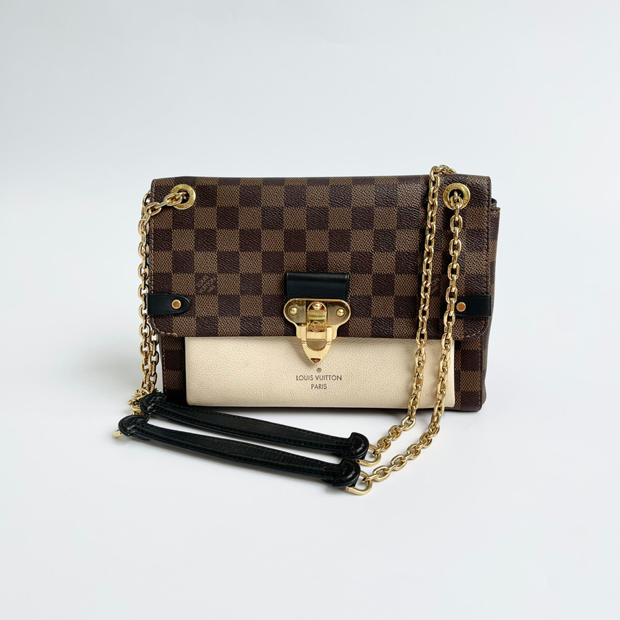 Vavin leather handbag Louis Vuitton Black in Leather  34925338