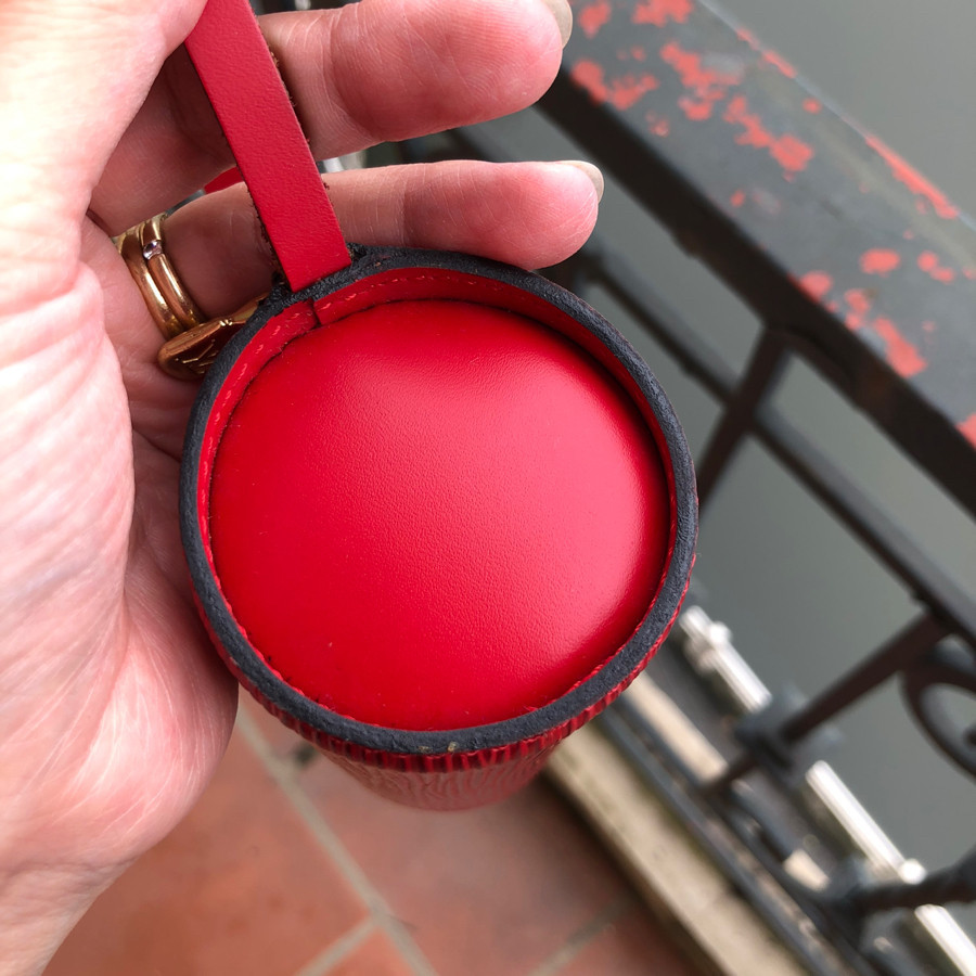 ❤️Louis vuitton _ Red Epi Leather Papillon 30 Bag with Pochette:
