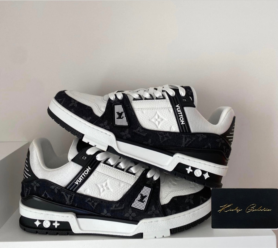 LV Trainers Denim