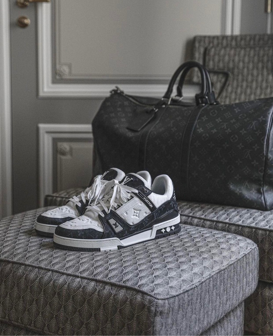 LV Trainers Denim