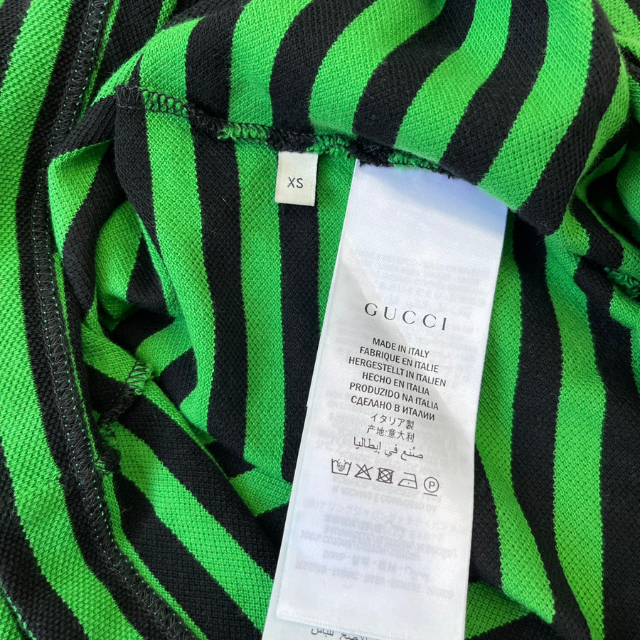 Polo g.c sọc xanh size XS - 99%