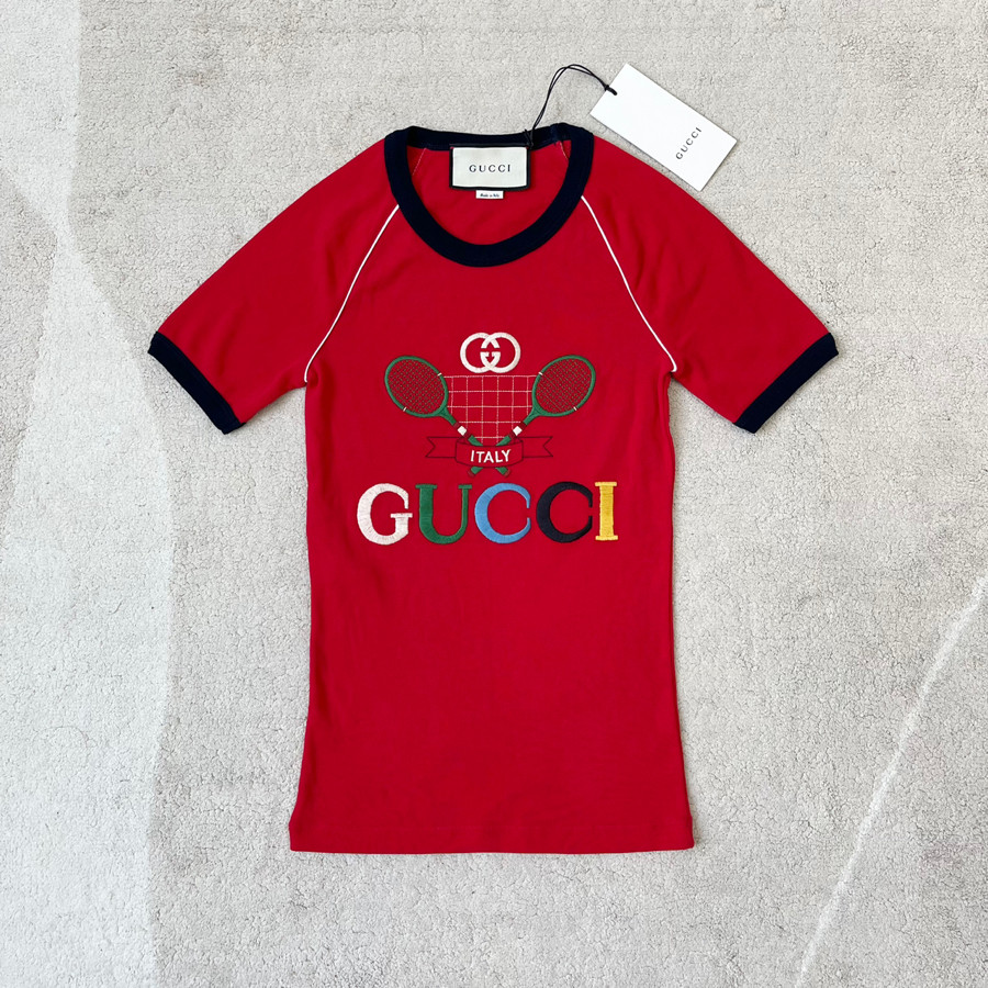 Tee g.c đỏ size XXS - new tag