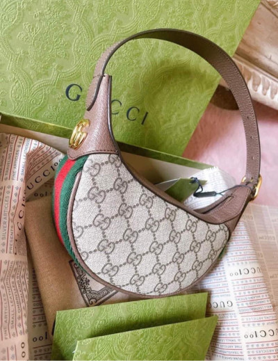 Kẹp nách Gucci nâu