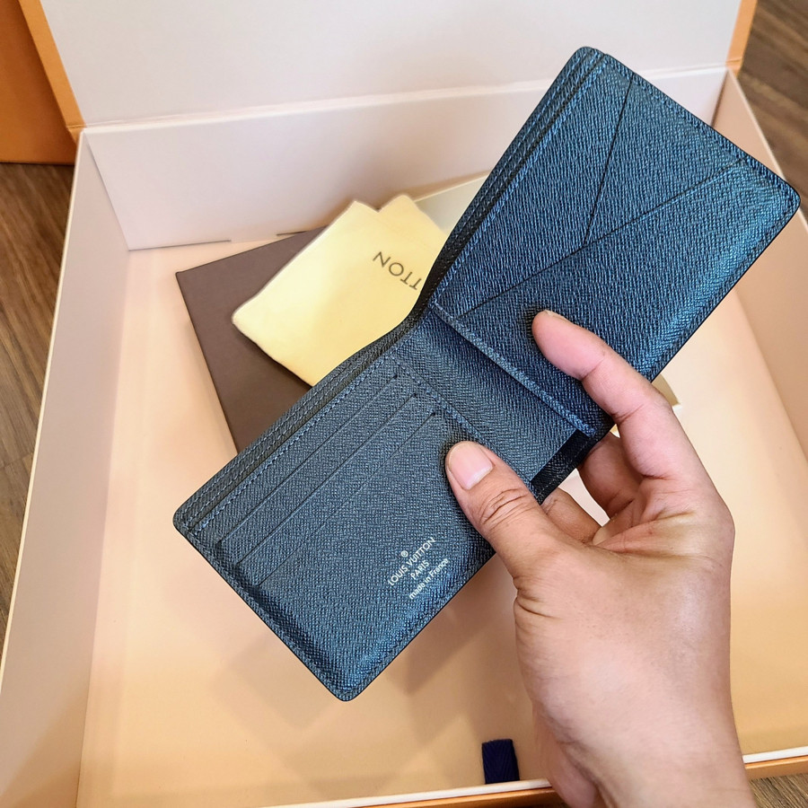 Ví LV - LOUI.S VUITTO.N WALLET monogram sọc đỏ