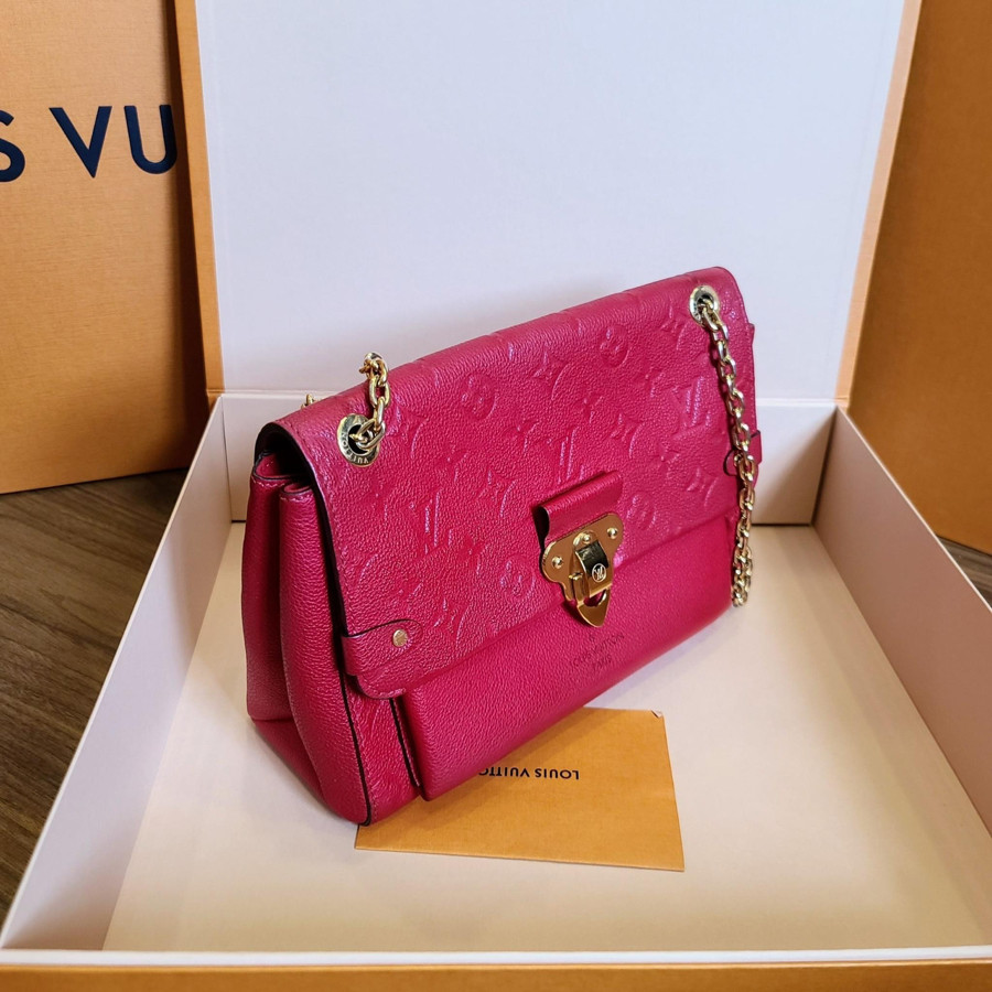 Túi LV RED MONOGRAM EMPREINTE VAVIN PM